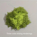 Popxstar Artificial Green Plants Polyester Moss Grass Home Living Room Garden Decoration Mini Landscape Fake Flower DIY Crafts 20g