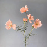 Popxstar spring decor Chamomiles Silk Artificial Flower 60cm Daisy White Fake Flowers Room Wedding Home Table Decorations Party Diy Bouquet Gifts 1PCs