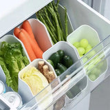 Popxstar Refrigerator Organizer Bins Fridge Food Sort Storage Box Transparent Seasoning Storage Box Kitchen Fridge Storage Organizer