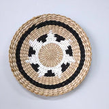 Wall Hanging Pendant Straw Woven Decoration Round-shaped Wall Hanging for Living Room Bedroom New Wall Decoration Moroccan Style
