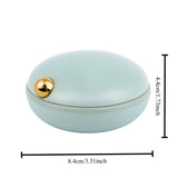 Popxstar  1pcs Luxury Portable Sealed Pill Box Medicine Organizer Travel Pill Case with Compartments Safe Material Portable Home Use