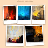 Popxstar Ocean Wave Projector Light 16 Colors Midnight Aura Aurora Glow Lamp Home Office Bar Restaurant Underwater Projector Night Light