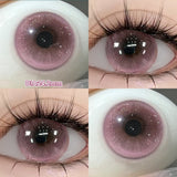 Popxstar  -Daily Disposable 10PCS Colored Contact Lenses for Eyes Myopia Lens Beauty Pupils Eye Lenses Fashion Blue Purple Lenses