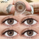 Popxstar  Contact Lenses NEW Makeup Colored Pupils Cosmetics Color Contacts Lenses Brown Natural Pupils Black Lens Beauty Green Lens
