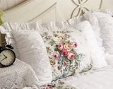 1 Piece Pillowcases Home Decor Lace Ruffle Letter Pillow Case Body Pillowcase Cute Princess Pillow Cover 100% Cotton Pillow Sham