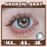 Popxstar   Colored Lenses 1pair Brown Natural Eye Makeup Contacts Gray Pupils Blue Green Lens Yearly Fashion Cosmetics SoftLens