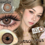 1 Pair Color Contact Lenses for Eyes Black Pupils Brown Lenses High Quality Gray Eye Lenses Beauty Makeup Blue Lenses