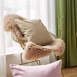 Popxstar Pu Leather Cushion Covers 45x45cm Pillow Cover for Bedroom Living Room Couch Sofa Solid Color Nordic Decorative Home Decor