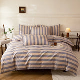 3pc  100% Cotton Printed Duvet Cover Set Includes One Duvet Cover and Two Pillowcases It's Soft Skin-friendly Cotton Bedding