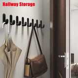 Popxstar 6Pcs Strong Self-Adhesive J-hook Waterproof Adhesive Hanging,Bathroom Towel Key Kitchen