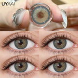 Popxstar  Color Contact Lenses Natural Contact Lens NEW Siri Series Makeup Colored Pupils Cosmetics Beauty Green Lenses Blue Pupils