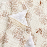 Popxstar 100*100cm Newborn Blanket Warm And Comfortable Pure Cotton Blanket Provides Soft Comfort For Newborn Babies