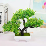 Popxstar Artificial Plants Bonsai Small Tree Pot Fake Plant Flowers Potted Ornaments For Home Room Table Decoration Hotel Garden Decor