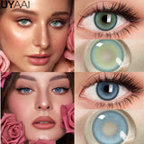 Popxstar NEW Colored Contact Lenses Natual Pupils Gray Contacts Lenses Green Pupils Women Makeup Blue Pupils Cosmetic Black Lenses