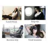 Popxstar Imitated Silk Eye Patch Shading Sleep Eye Eyepatch Soft Blindfold Smooth Eye Mask Sleeping Aid Eyeshade Eye Cover Patch Bandage