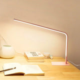 Popxstar  USB powered LED reading desk lamp with eye protection design, adjustable brightness and color change, suitable for home office a