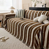 Popxstar  1PC Light Luxury Sofa Cover High-grade Retro New Soft Fabric Universal Non-slip Home Textile Products in All Seasons