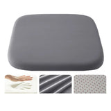 Popxstar 40x40cm Memory Foam Seat Cushion Memory Cotton Office Student Seat Cushion Hemorrhoid Cushion Prolonged Sitting God Tool JAF134
