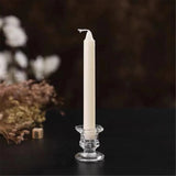 Popxstar Novelty Glass Candle Holder Nordic Decor Candlestick Romantic Candle Stand Desk Accessories Wedding Centerpieces Ornament Gifts