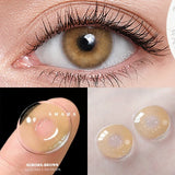 Popxstar  2pcs/Pair Color Contact Lenses Eyes nature Lenses for Eyes Blue Lenses with care lense Yearly Cosmetics Russian warehouse