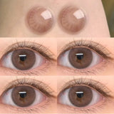 Popxstar  2pcs Color Contact Lenses Pupil Blue Nature High Quality Myopic  Lens Green  Eyes Beauty Makeup Lens Yearly Free Delivery
