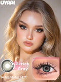 Color Contact Eye Color lenses Natural Pupils Green Lens Makeup Big Eyes Black Pupils Gray Lenses Colorcon Water Light
