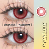 Popxstar 1Pair Cosplay Colored Contact Lenses Blue Colorful Red Contact Eyes Anime Contact Green Lenses Halloween Pink Contacts