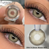 Popxstar  2pcs Natural Color Contact Lenses for Eyes Green Eye Lens Blue Eye Contacts Fashion Beauty Makeup Women Man Soft Lenses