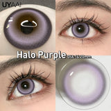 1 Pair Brown Lenses Natural Big Eyes Gray Lenses Cosmetics Korean Style Lenses y2k Colorcon Blue Eye Conatcts Puple Lenses