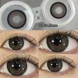 Popxstar  1 Pair Natural Colored Lenses for Eyes  baby Black Eyes Contacts Lens Beauty Pupil 1 Yearly  First Shipping