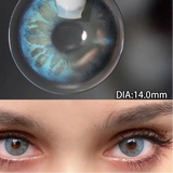 Popxstar 1 Pair Myopia Eyes Colored Lenses with Diopter Comfort Wearing Eyes Contacts Lenses Prescription Yearly Use