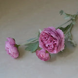 5Pc/lot Artificial Flocking Silk Flower Dew Lotus Home Decoration Camellia Bridal Bouquet Wedding Decor party flower arrangement