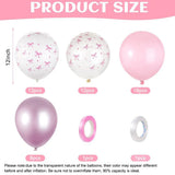 Popxstar  Coquette Birthday Decoration Pink White Bow Latex Balloon Set Foil Bow Balloon Girls Women Pink Bow Party Wedding Decor Supplies