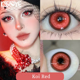 Popxstar  1 Pair New Kio Style Color Contact Lenses with Diopter Myopia Eyes Cosplay Contacts Lens  Halloween Contact Lenses Makeup