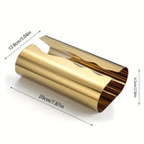 Popxstar  Stainless Steel Tissue Box Living Room Desktop Napkin Holder Table Decoration Tissue Case Storage Box  Kitchens Accessories