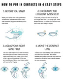 Popxstar  1pair IKEREL Color Contact Lenses for Eyes Blue/Brown/Gray/Green Softlens Natural Eye Contacts Yearly Cosmetics Pupils