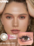 Popxstar  Color Contact Makeup Eye Color lenses Black Eye Lens Cosmetics Woman Makeup Colorcon Water Light Natural Contact lenses