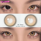 Popxstar Anime Lenses for Eyes y2k Pink Lenses Korean Style Fashion Lenses for Halloween Purple Eye Contacts 1 Pair Red Lenses
