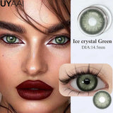Colored Contact Lenses Fashion Green Eyes Lenses Makeup Blue Eyes Contact Natural Brown Lenses Yearly Beauty Gray Pupils