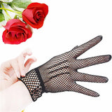 Popxstar UV-Proof Driving Gloves Mesh Fishnet Gloves Nylon Mesh Solid Thin Summer Women Gloves Mitten Animals Gloves Woman