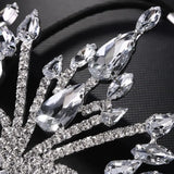 Shiny Rhinestone Crystal Mask Handmade Design Exaggerated Rhinestone Mask Jewelry Crystal Cover Halloween Mask Holiday Party