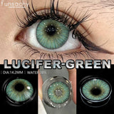 Popxstar  Cosmetics Color Contact Lenses 1pair Brown Color Lens Fashion Lenses Korean Lenses Grow Eye Big Eye Lens Gray Contacts