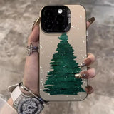 Christmas Tree Aesthetic Autumn Decorative IMD Phone Case For Xiaomi Redmi 14C 13C Redmi Note 14 13 12 Pro Plus 12S 11 10 Cover