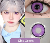 Popxstar 1 Pair Hot sales Color Contact Lenses with Diopter Myopia Lenses Halloween Contact Lenses Cosplay Lenses Makeup Annual