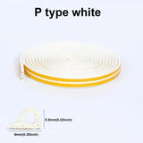 Popxstar 5m/10m Door Seal Strip Diep Self-adhesive Draft Stopper Tape Window Weather Stripping Insulation Noise Rubber Sealing Strip