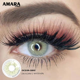 Popxstar  Natural Color Contact Lenses for Eyes OceanSeries Soft Contacted Lens Color Eye Lenses Beauty Cosplay Eyes Cosmetics(2pcs)