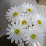New Solar Flower Lawn Light Daisy LED Solar Ground Plug Simulation Outdoor Flower Bed Garden Villa Courtyard Decoration Light
