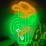 Cactus LED Neon Sign USB Dimmable Neon Light Sign for Gameroom Bedroom Bar Livingroom Birthday Party Gift Wall Decoration