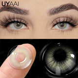 Natural Colored Eyes Optical Lenses Cosmetics Brown Pupils Free Delivery Green Eye Contacts Lense Gray Discount Beauty Len