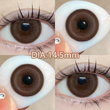 1 Pair Korean Lenses Colored Contact Lenses with Degree Myopia High Quality Brown Eyes Natural Lenses Free Shipping